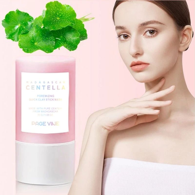 Bentonite Clay Mask - Pink Salt Facial Cleansing Mud Stick