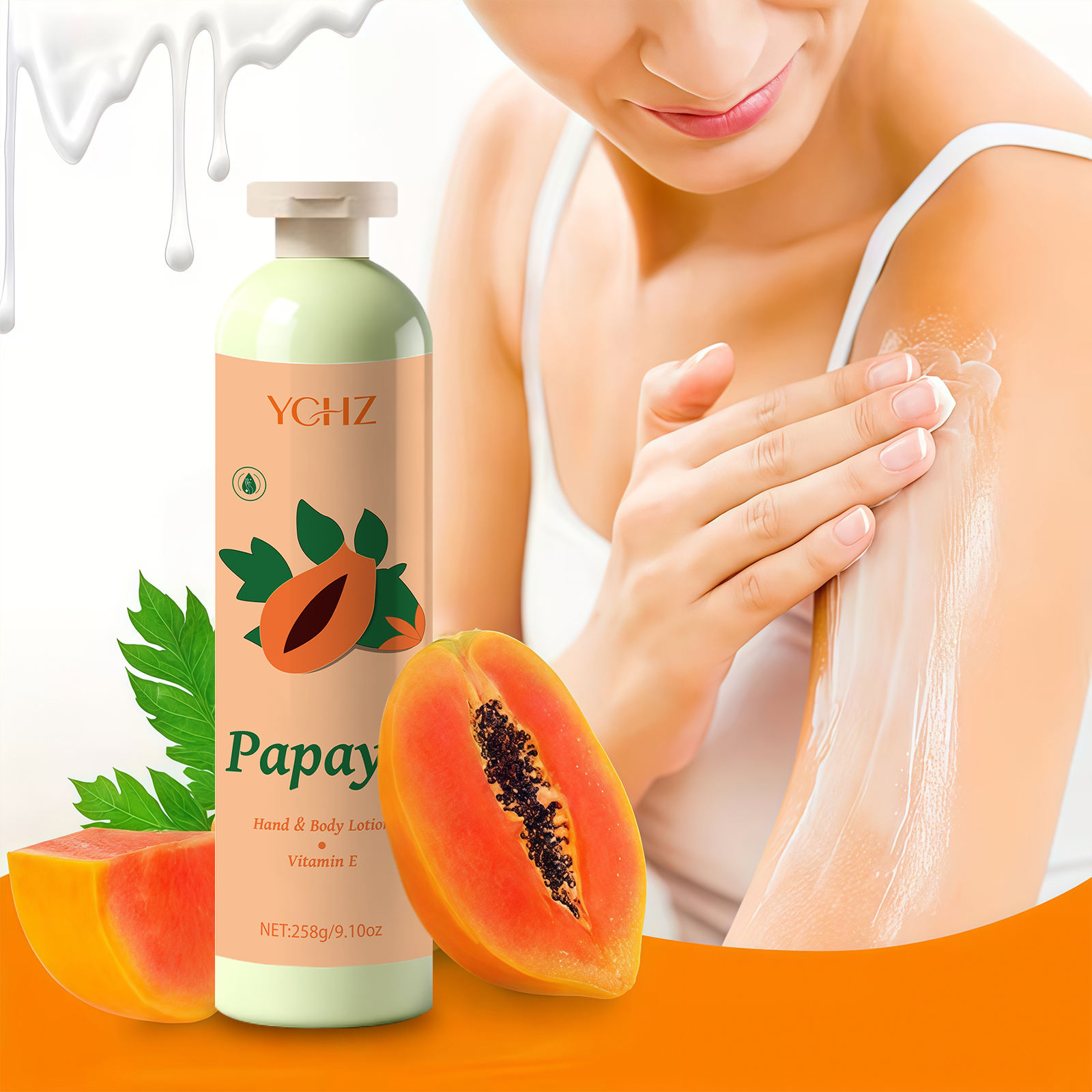 Skincare Basic - Papaya Extract Vitamin E Moisturizing Skin
