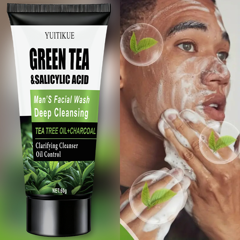 Salicylic Acid Cleanser - WaterIceLevin Green Tea Salicylic Acid Mens