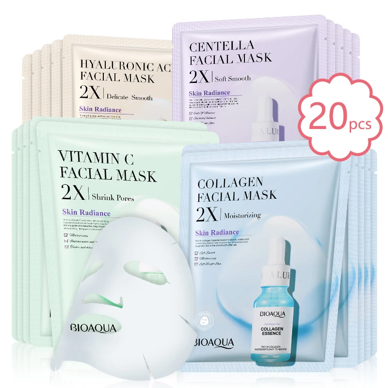 20pcs/5pcs Centella Collagen F - огляд і ціна Bentonite Clay Mask