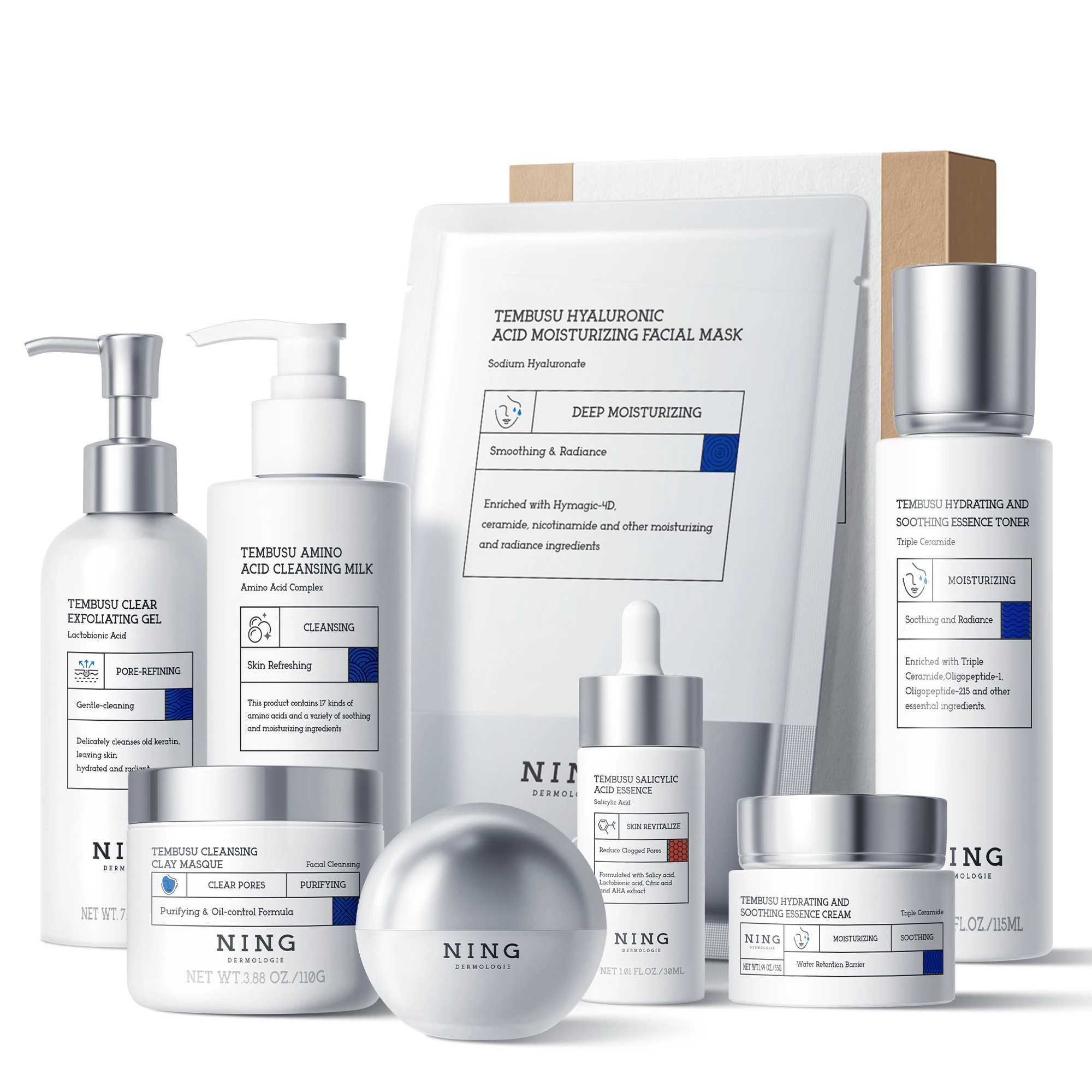 Tembusu Essence Skin Care Set  - огляд і ціна Salicylic Acid Cleanser