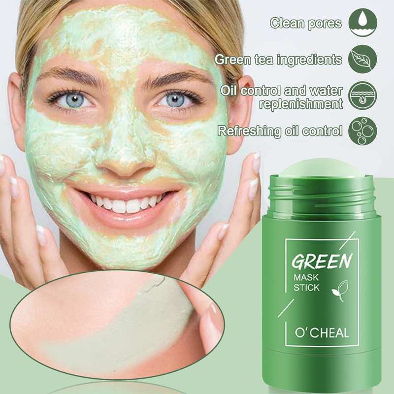 40g Cleansing Green Tea Bar Ma - огляд і ціна Bentonite Clay Mask