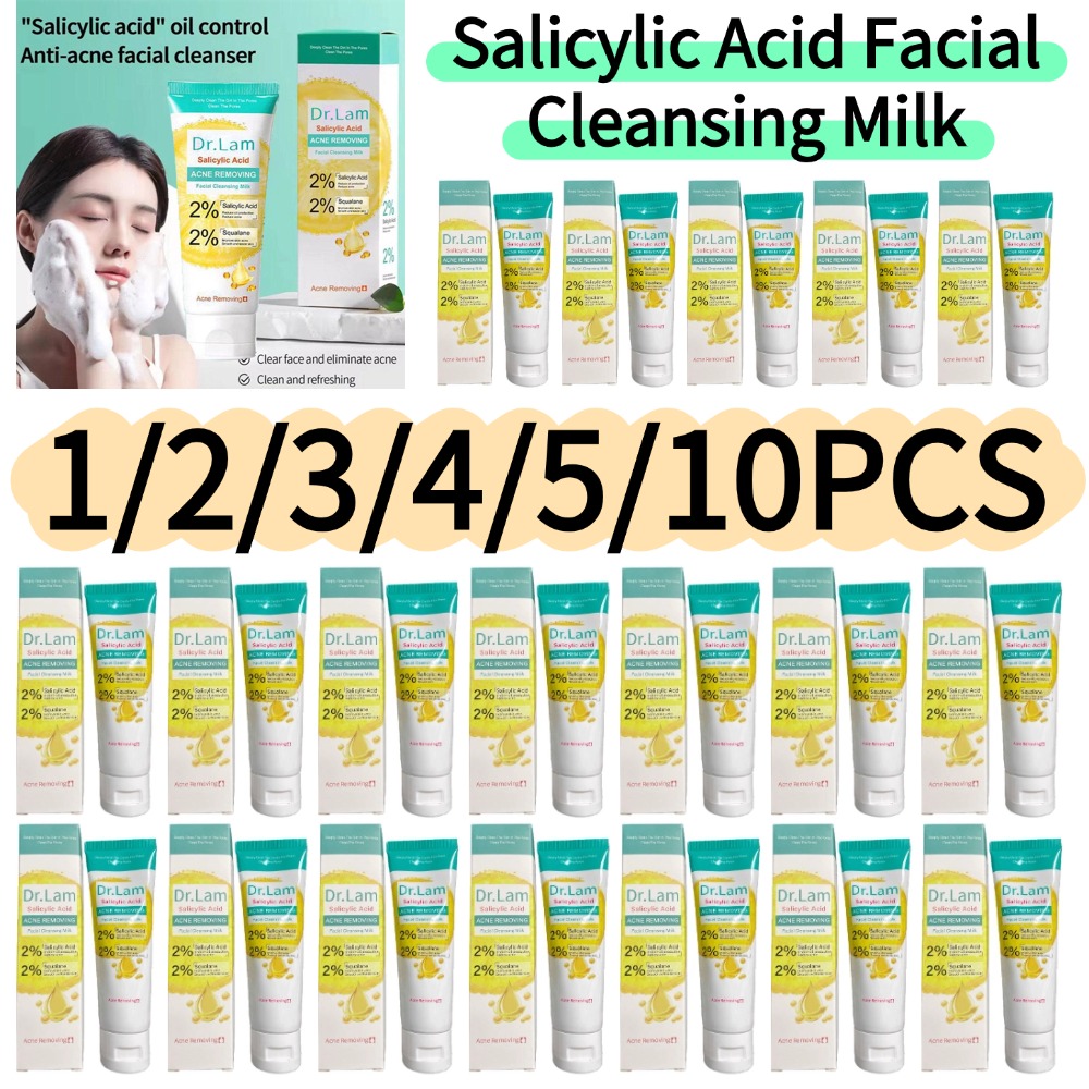 1-10PCS Gentle Salicylic Acid  - огляд і ціна Salicylic Acid Cleanser