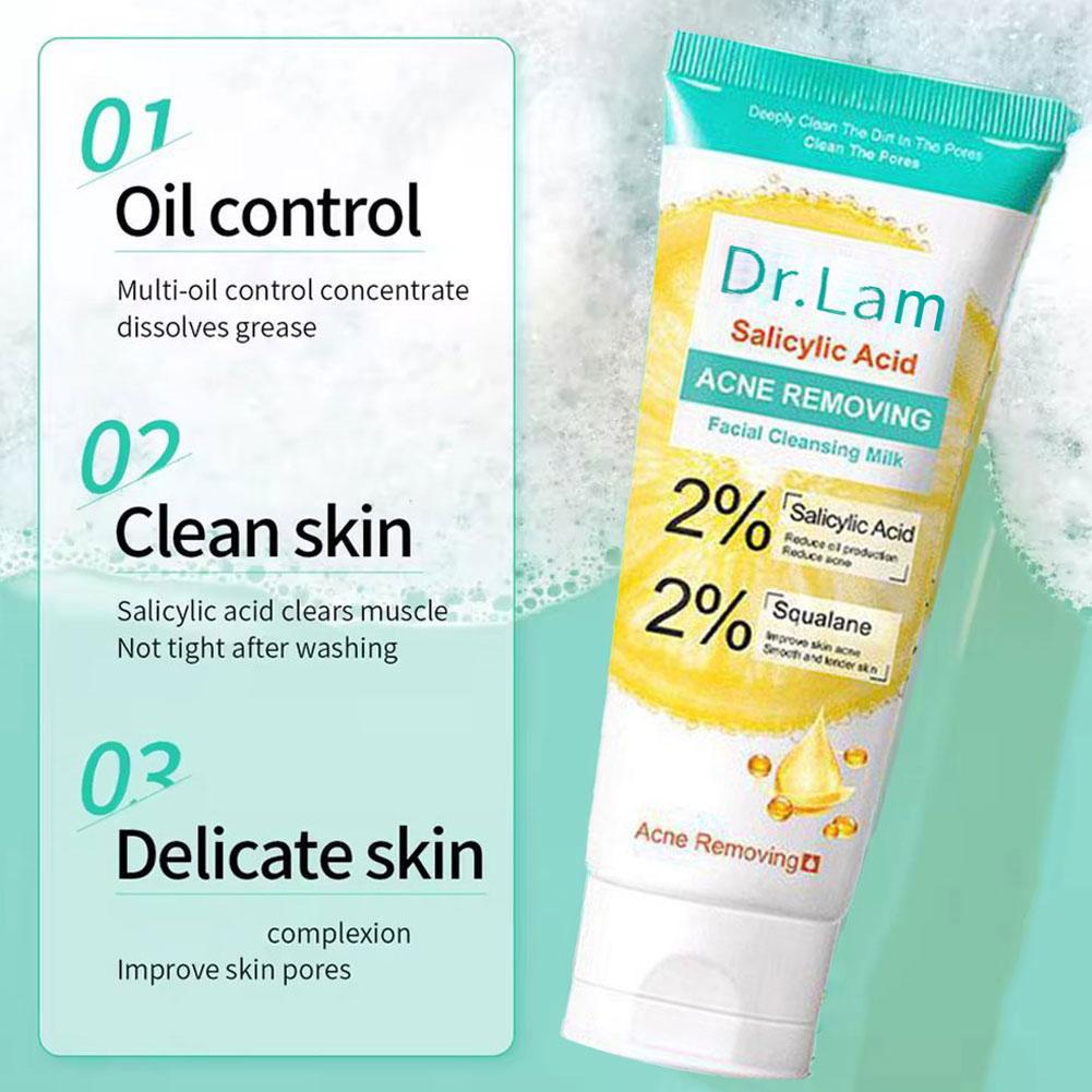 1-10PCS Gentle Salicylic Acid  - огляд і ціна Salicylic Acid Cleanser