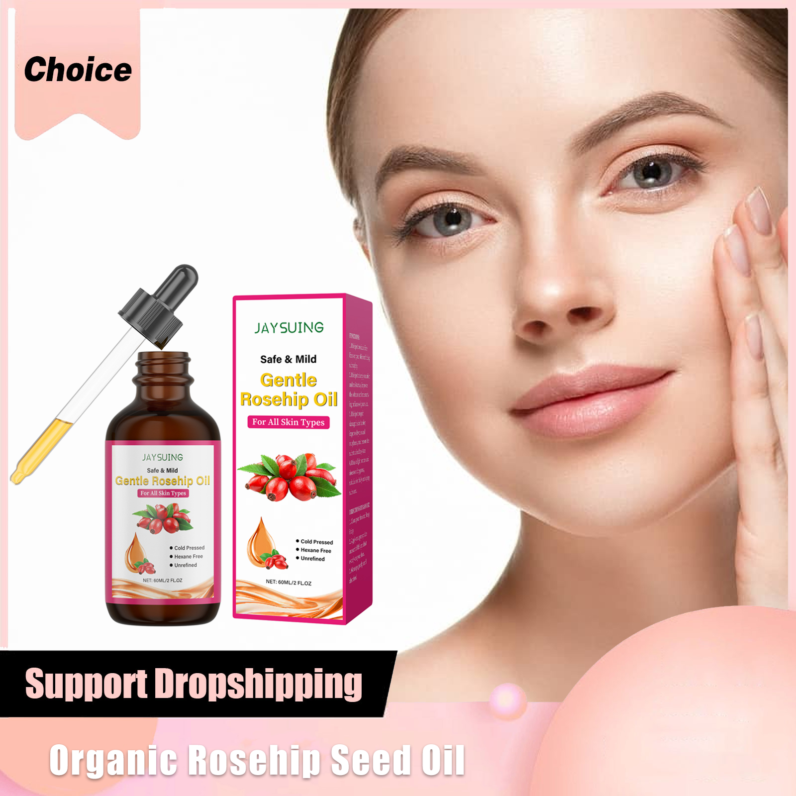 Rosehip Oil for Face Organic A - огляд і ціна Face Oil Rosehip