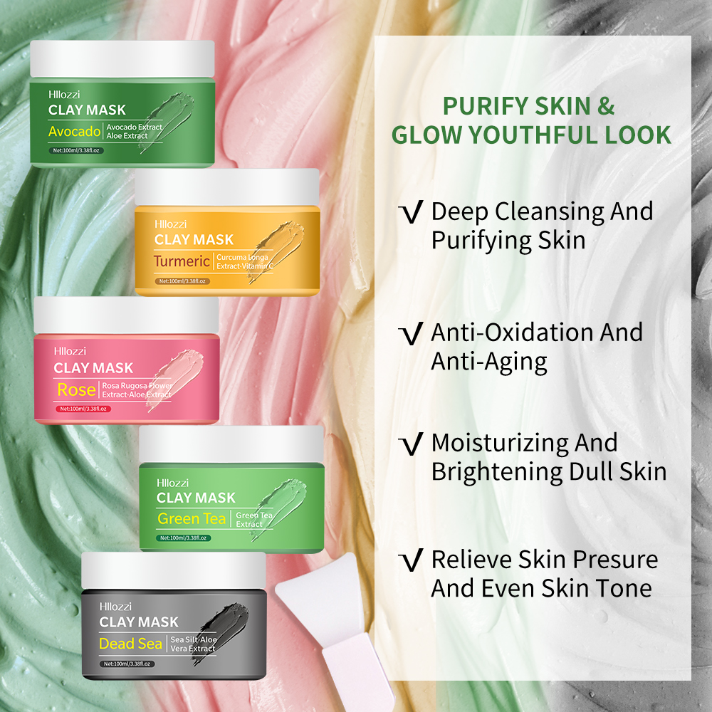 100ml rose facial cleansing mu - огляд і ціна Bentonite Clay Mask