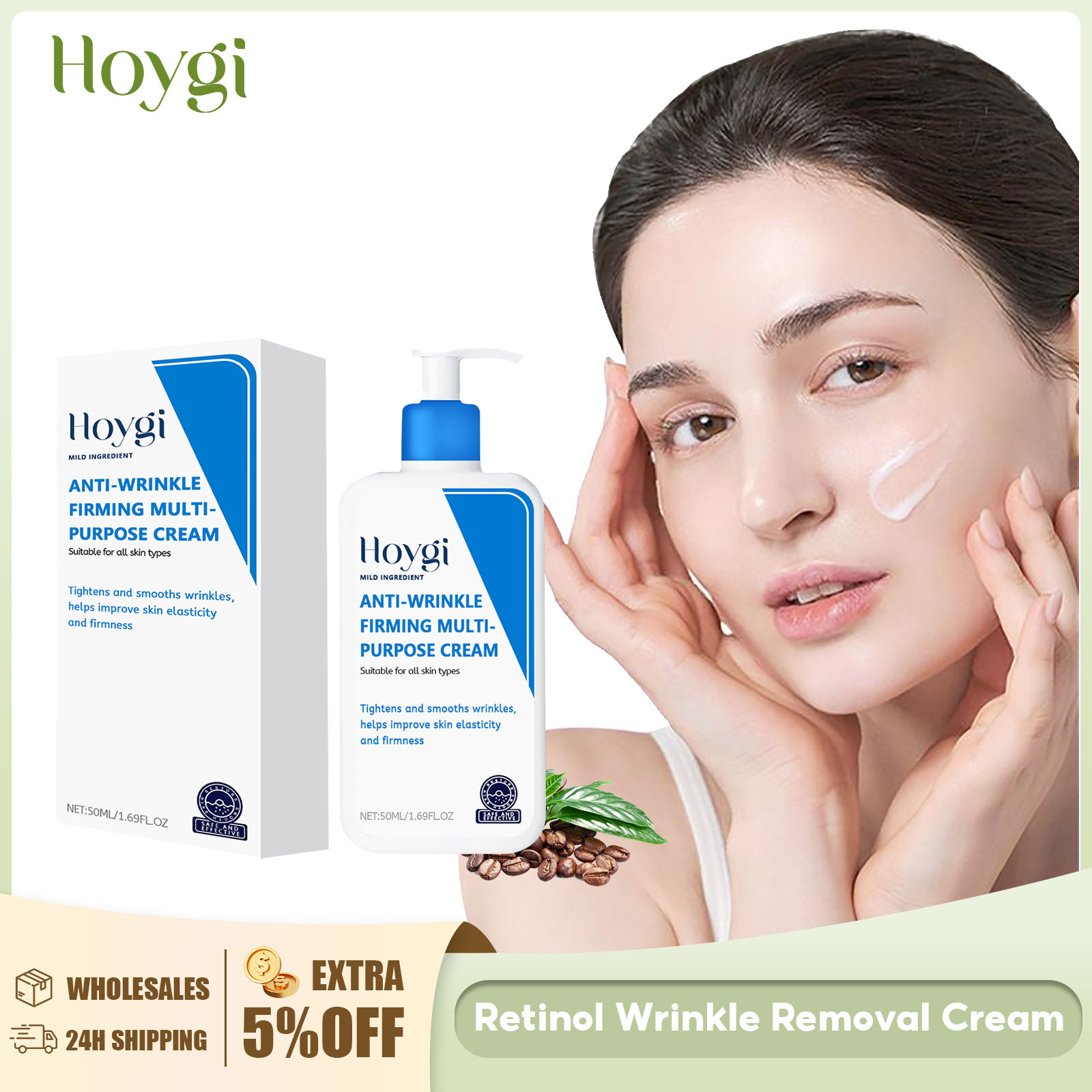 Hyaluronic Acid Cream Shrink P - огляд і ціна Skincare Olay