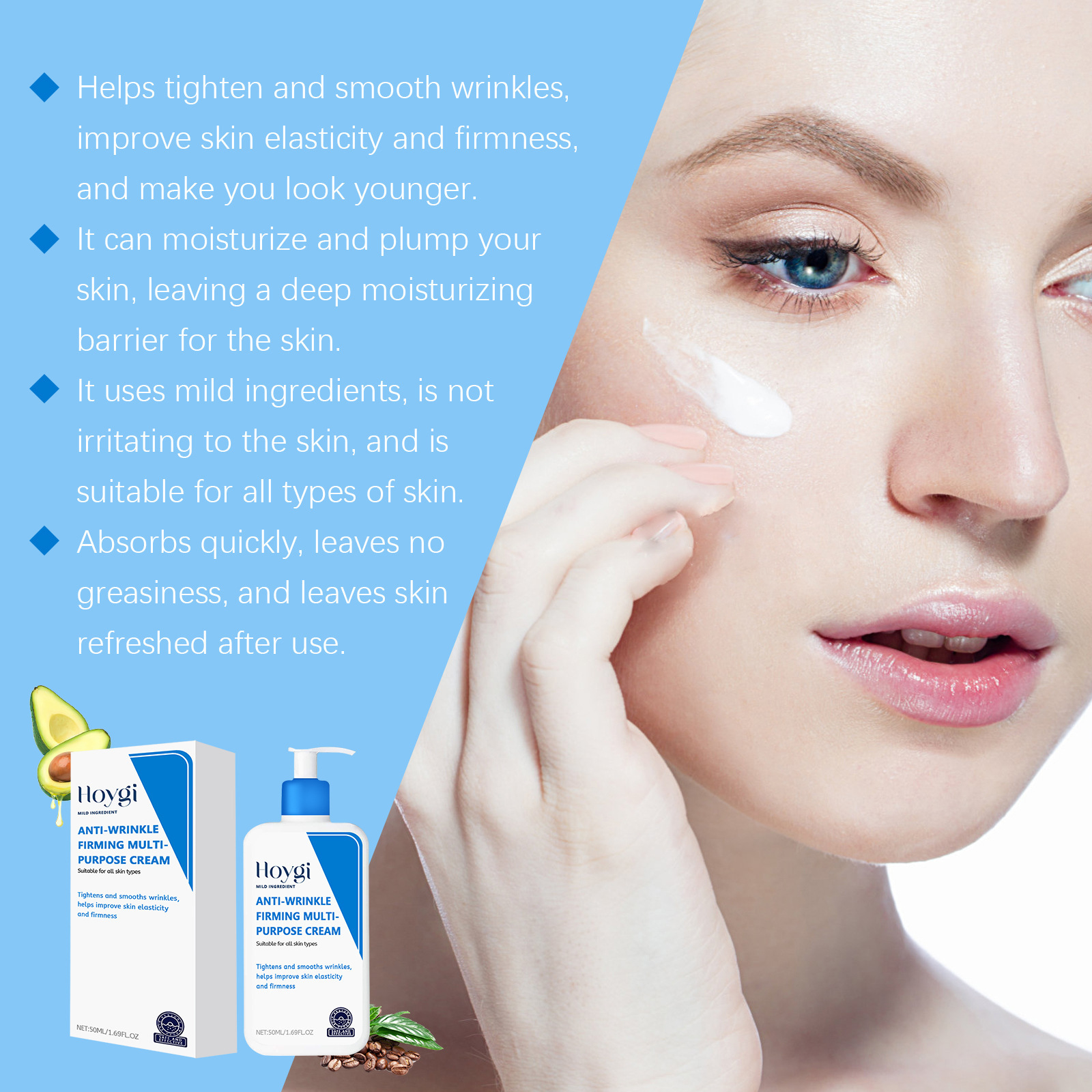 Hyaluronic Acid Cream Shrink P - огляд і ціна Skincare Olay