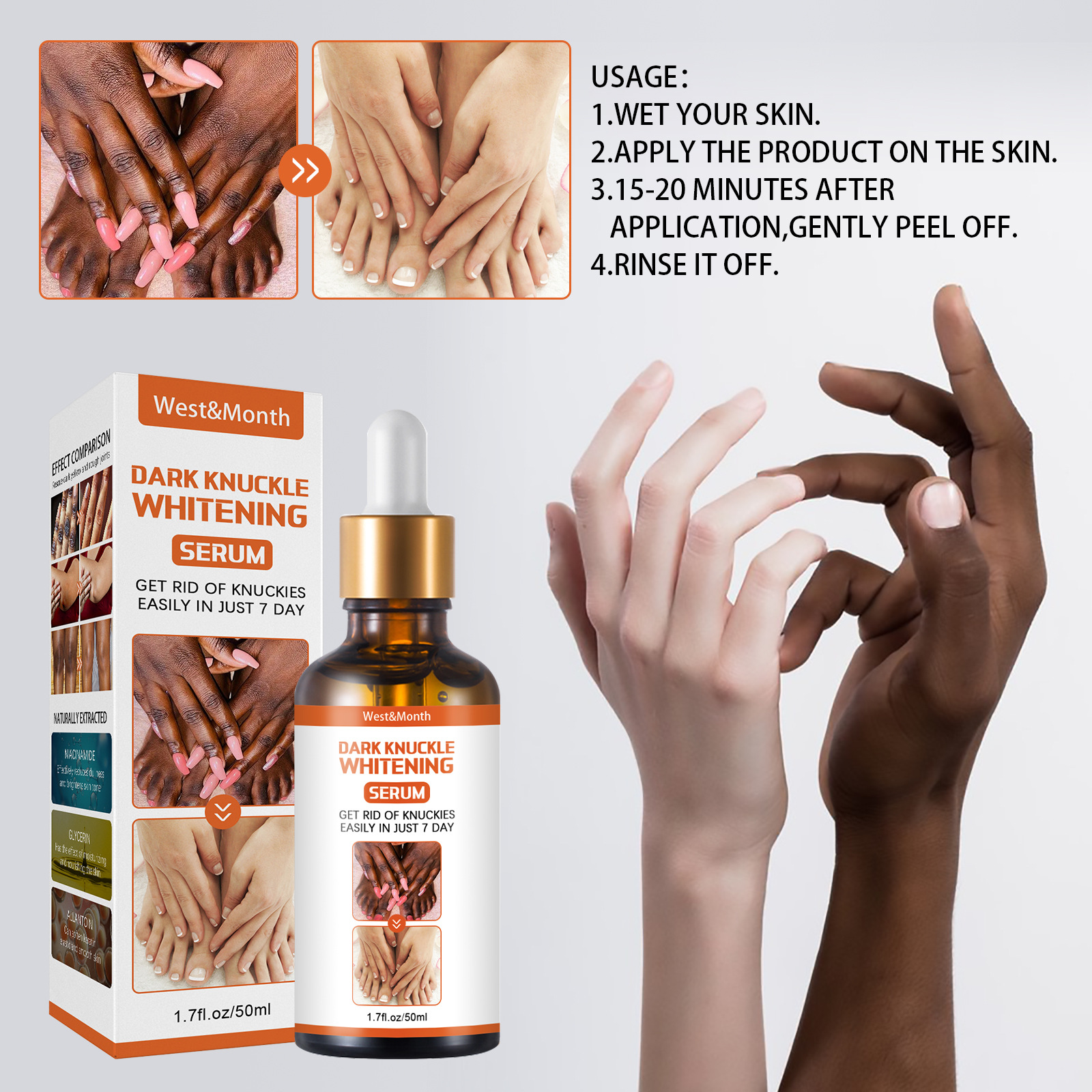 Dark Knuckles Lightening Serum - огляд і ціна Snail Mucin Essence