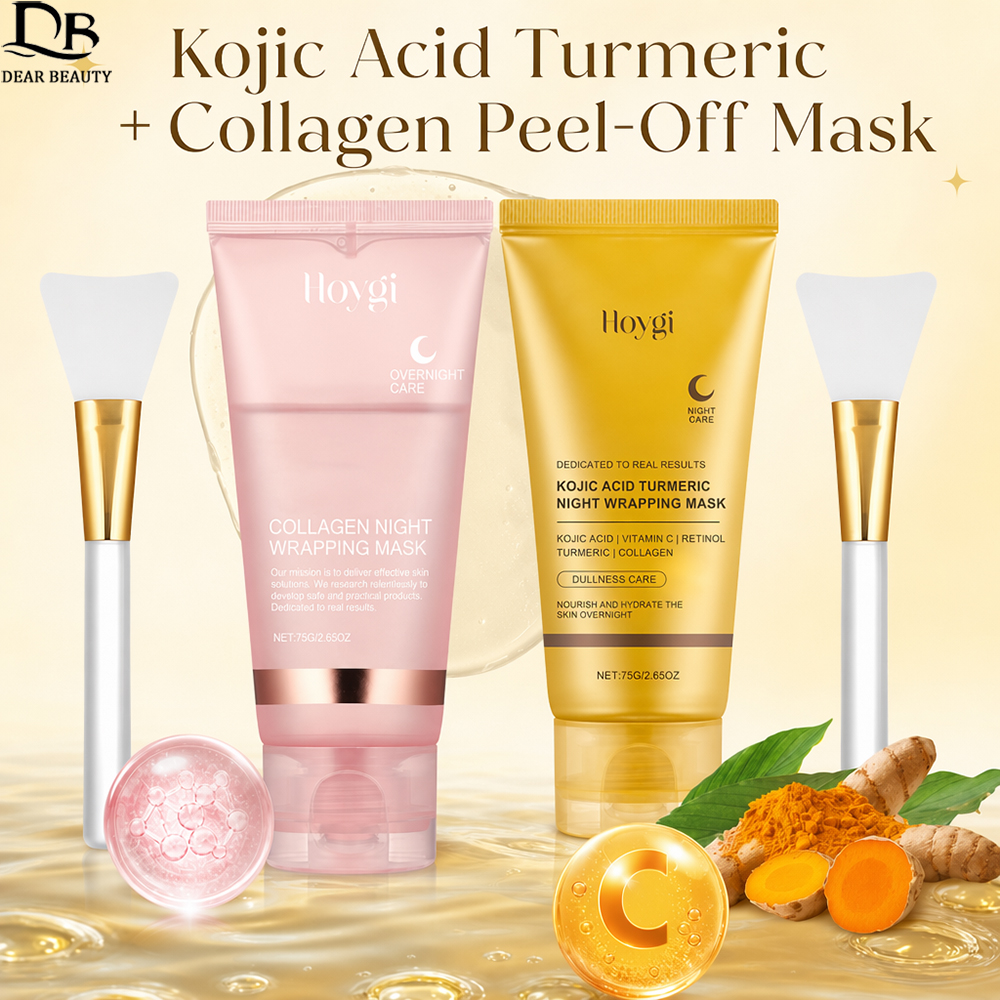 Collagen Peel Off Facial Mask  - огляд і ціна Skincare Ms Glow