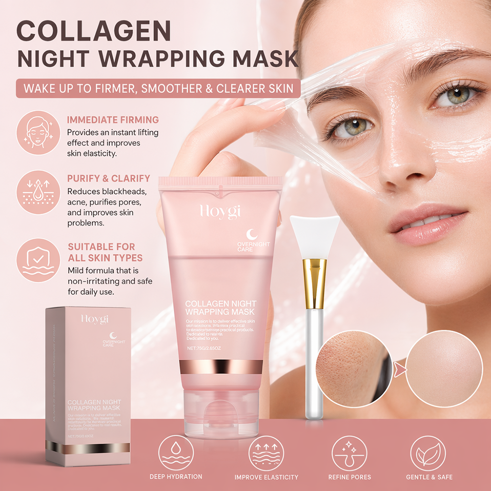 Collagen Peel Off Facial Mask  - огляд і ціна Skincare Ms Glow