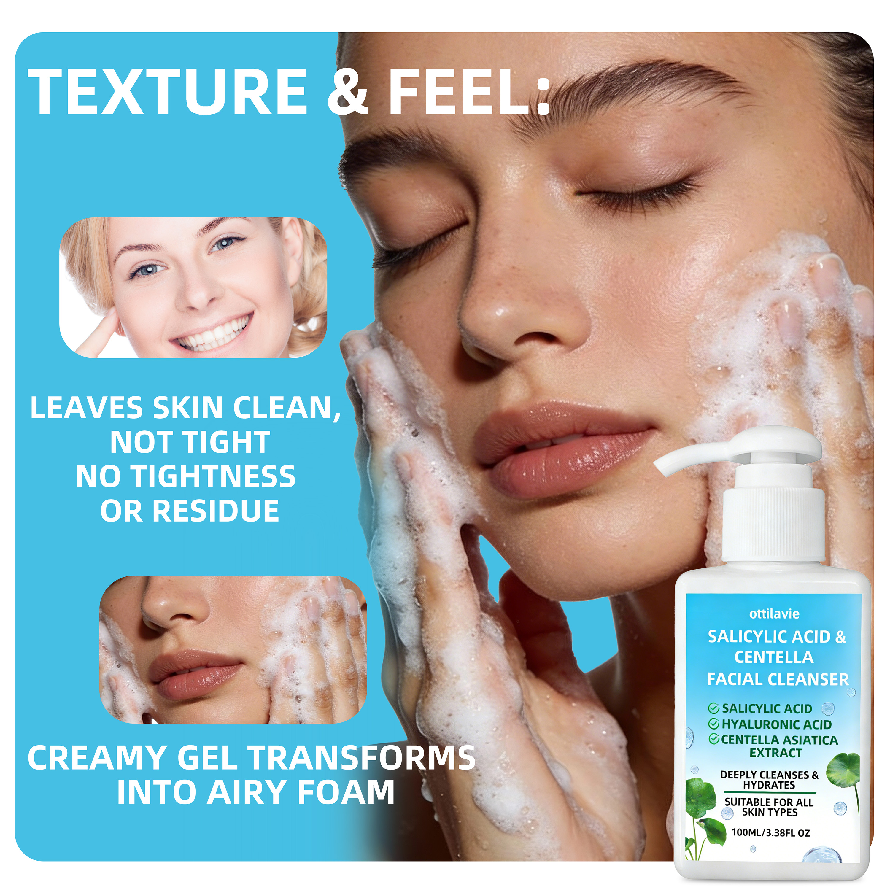Ottilavie Salicylic Acid & Cen - огляд і ціна Salicylic Acid Cleanser