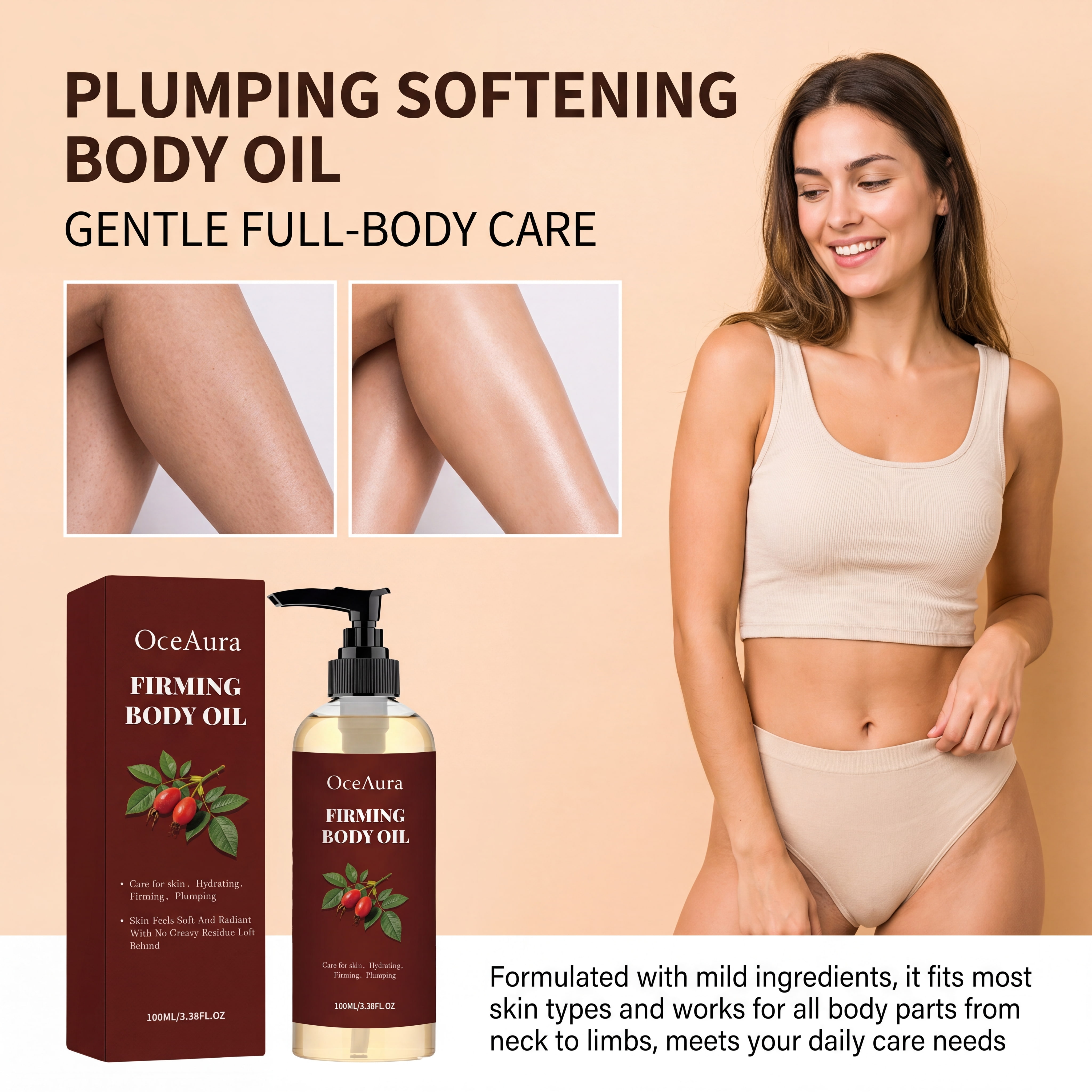 Arginine Rosehip Oil Body Skin - огляд і ціна Face Oil Rosehip