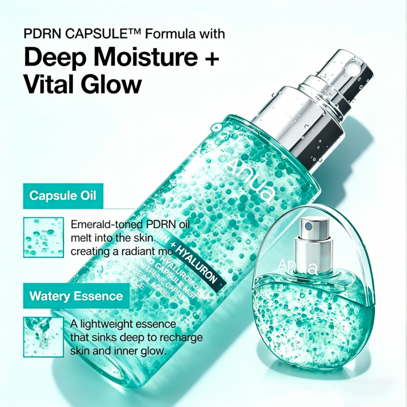 Korean PDRN Glow Facial Serum  - огляд і ціна Snail Mucin Essence