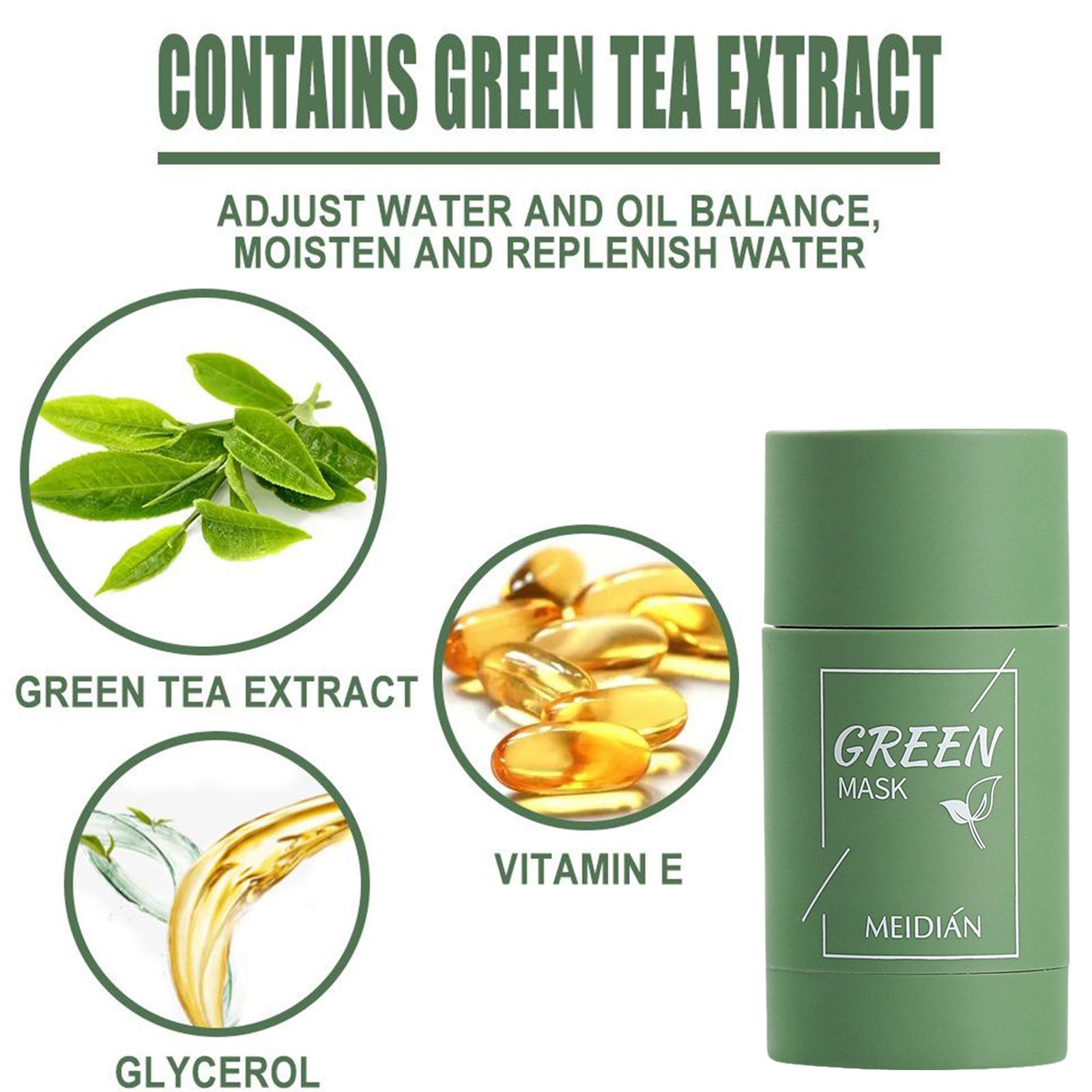 Green Tea Solid Cleansing Mask - огляд і ціна Bentonite Clay Mask
