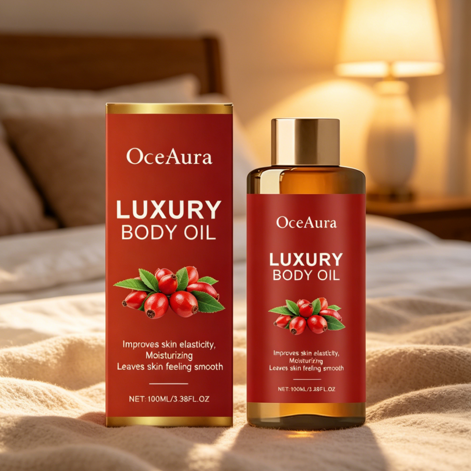 OceAura Luxury Body Oils Deep  - огляд і ціна Face Oil Rosehip