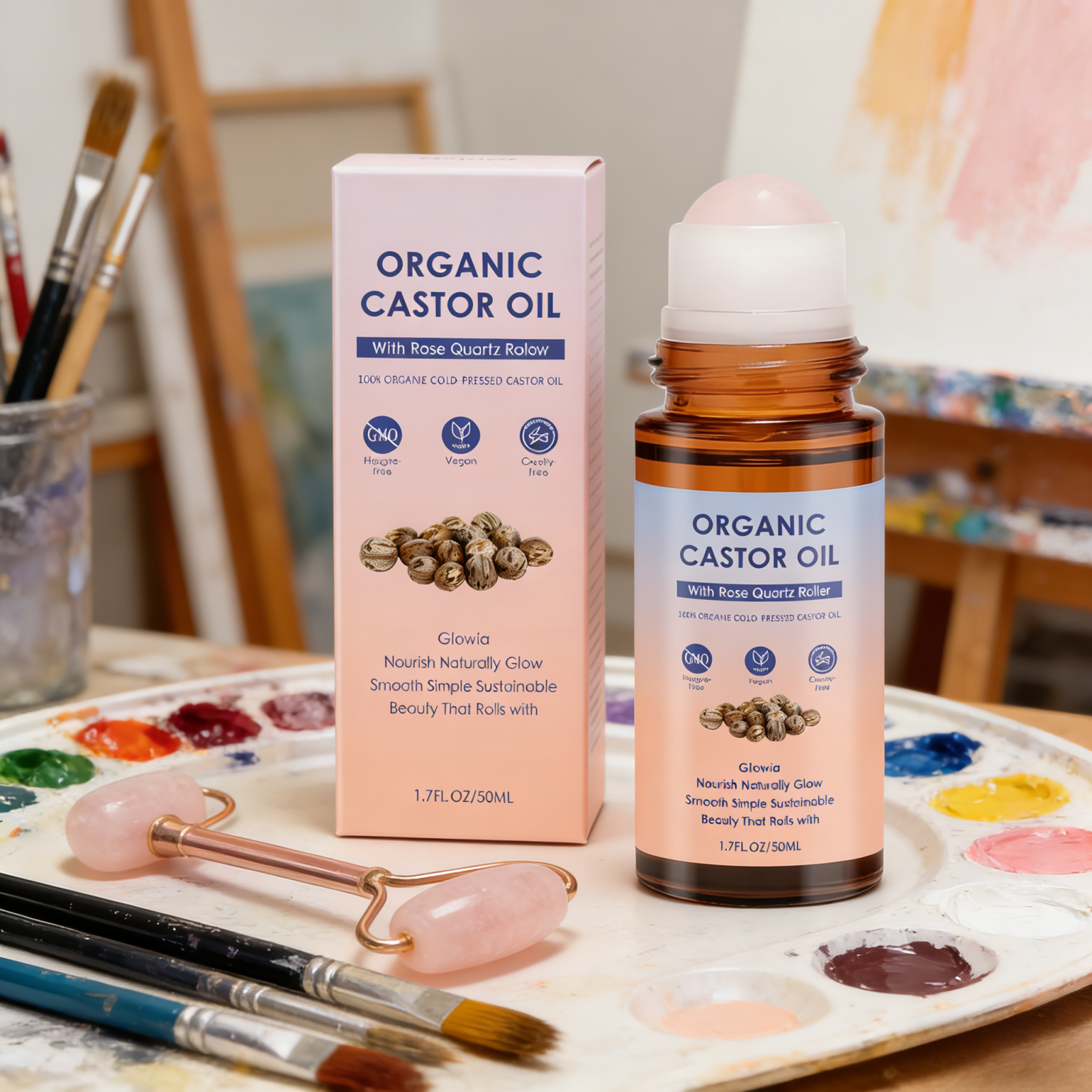 Natural Organic Castor Oil Smo - огляд і ціна Face Oil Rosehip