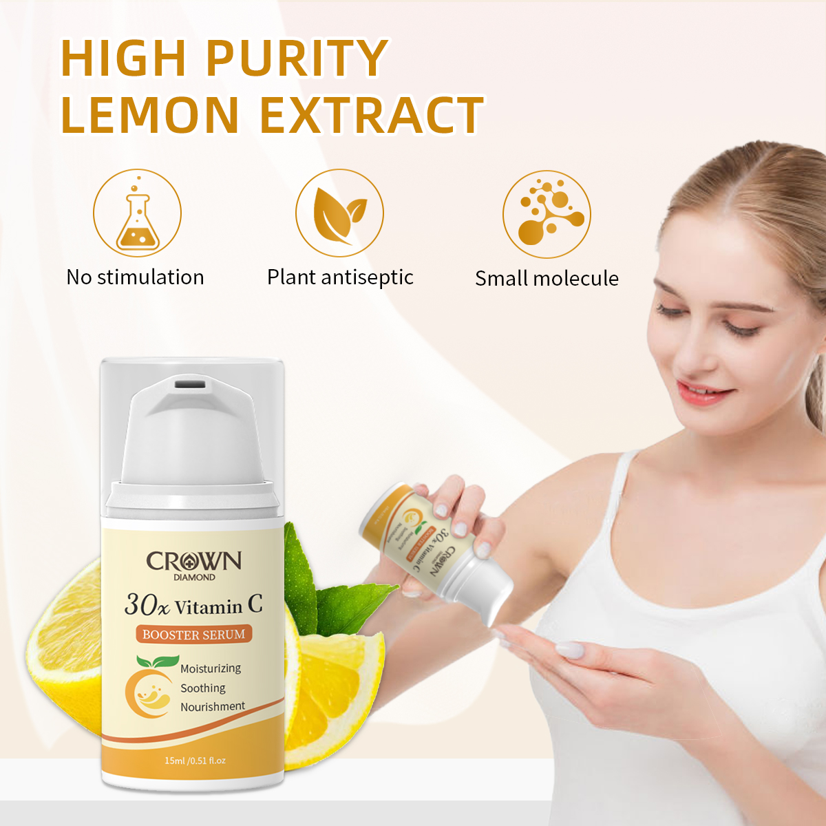 0X Vitamin C Serum Soothing Br - огляд і ціна Skincare Non Comedogenic