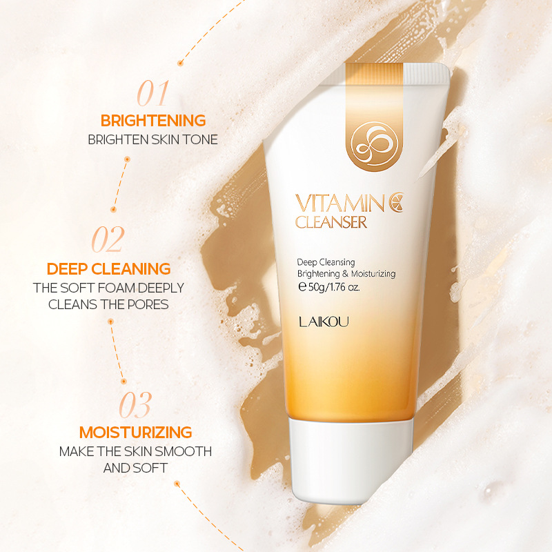 LAIKOU 50g Vitamin C Facial Cl - огляд і ціна Salicylic Acid Cleanser
