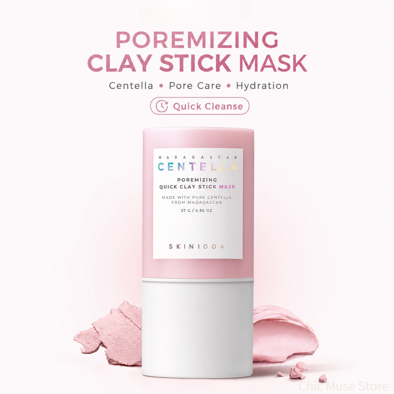 Korean Skincare Centella Porem - огляд і ціна Bentonite Clay Mask