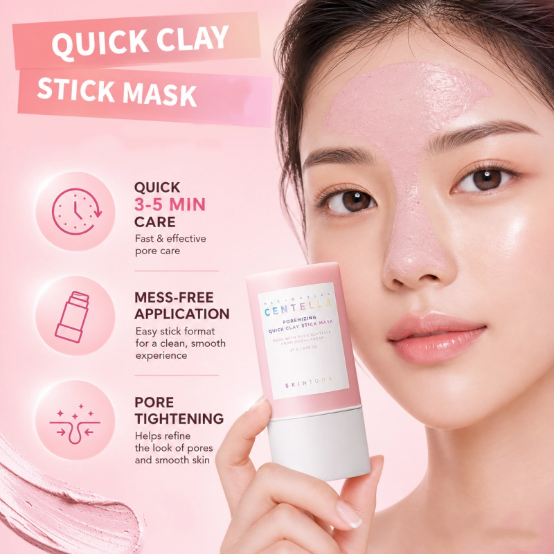 Korean Skincare Centella Porem - огляд і ціна Bentonite Clay Mask