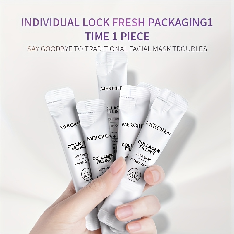 20pcs Mercilen Collagen Peelin - огляд і ціна Bentonite Clay Mask