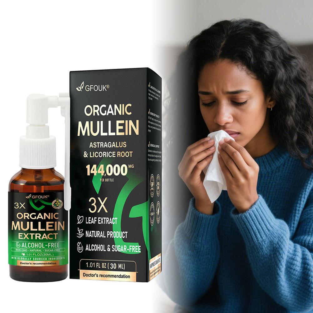 Organic Mullein Extract Lung C - огляд і ціна Licorice Root Extract
