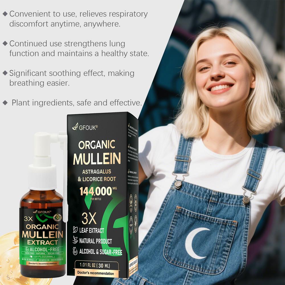 Organic Mullein Extract Lung C - огляд і ціна Licorice Root Extract