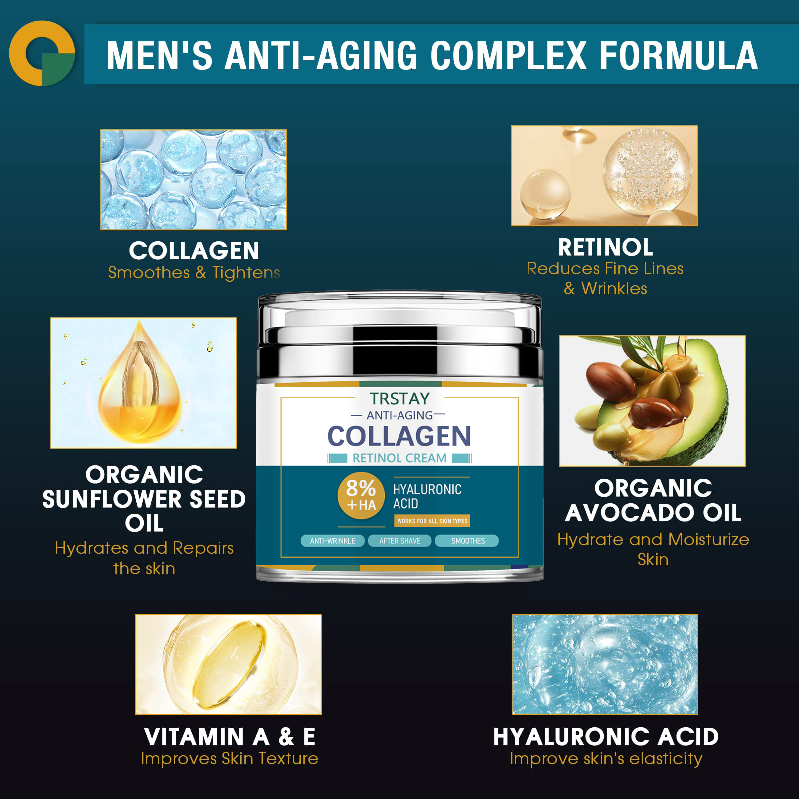 Mens Face Cream Moisturizer wi - огляд і ціна Skincare Olay