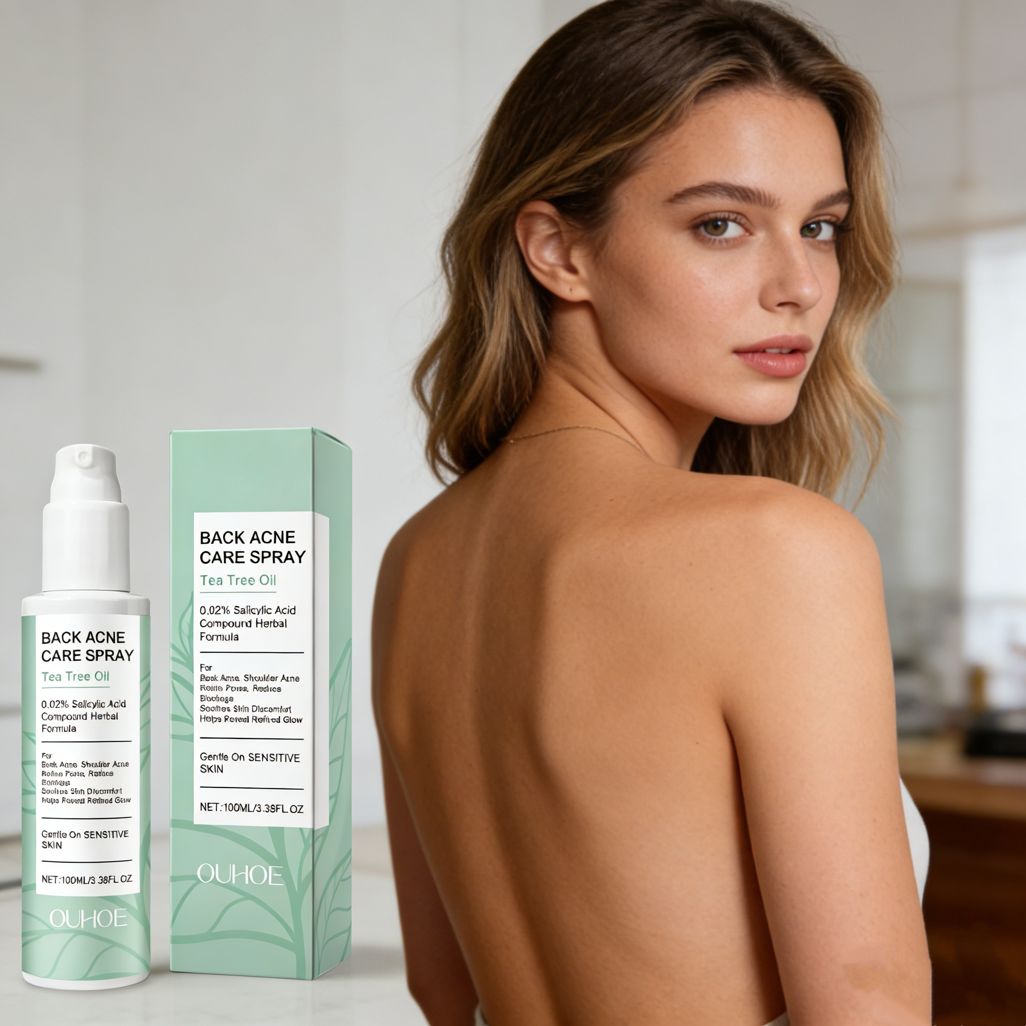 Salicylic Acid Back Acne Spray - огляд і ціна Salicylic Acid Cleanser
