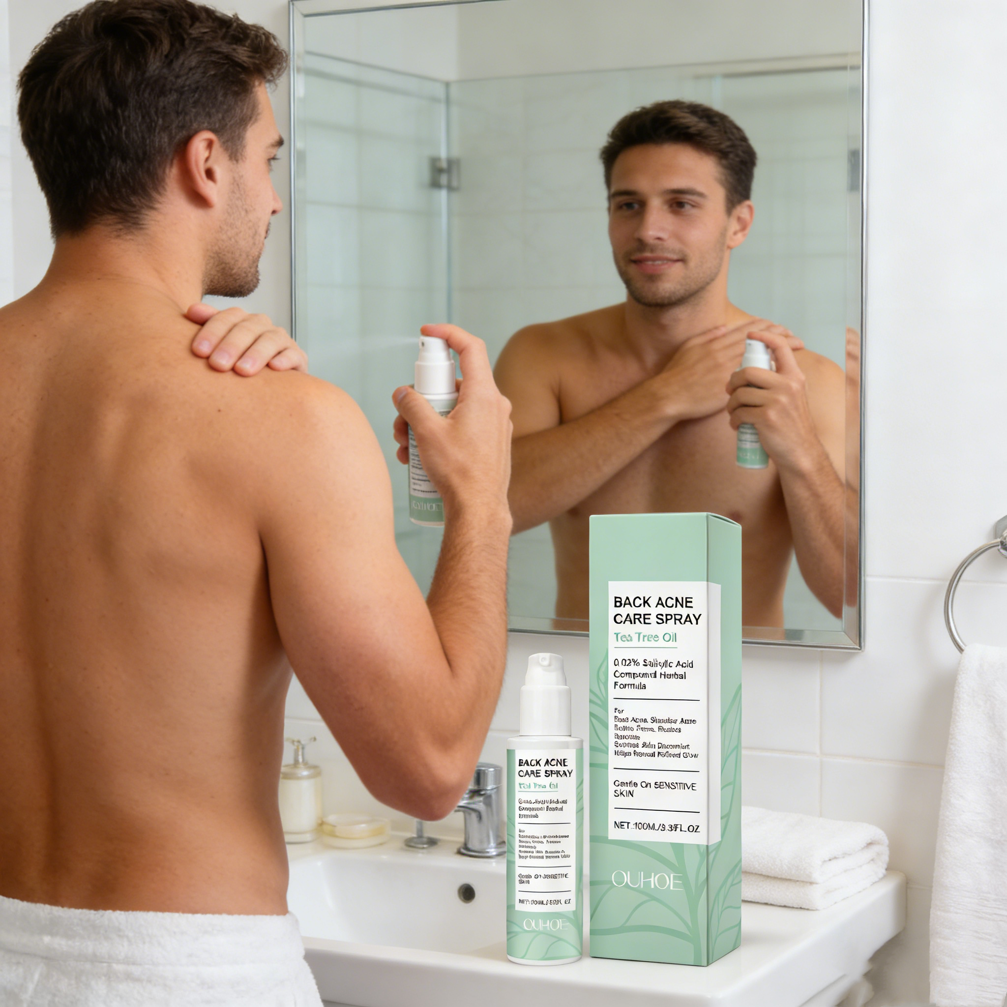 Salicylic Acid Back Acne Spray - огляд і ціна Salicylic Acid Cleanser