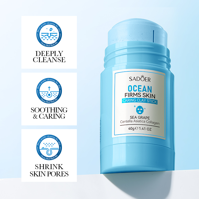 SADOER Volcanic Sea Mud Face M - огляд і ціна Bentonite Clay Mask