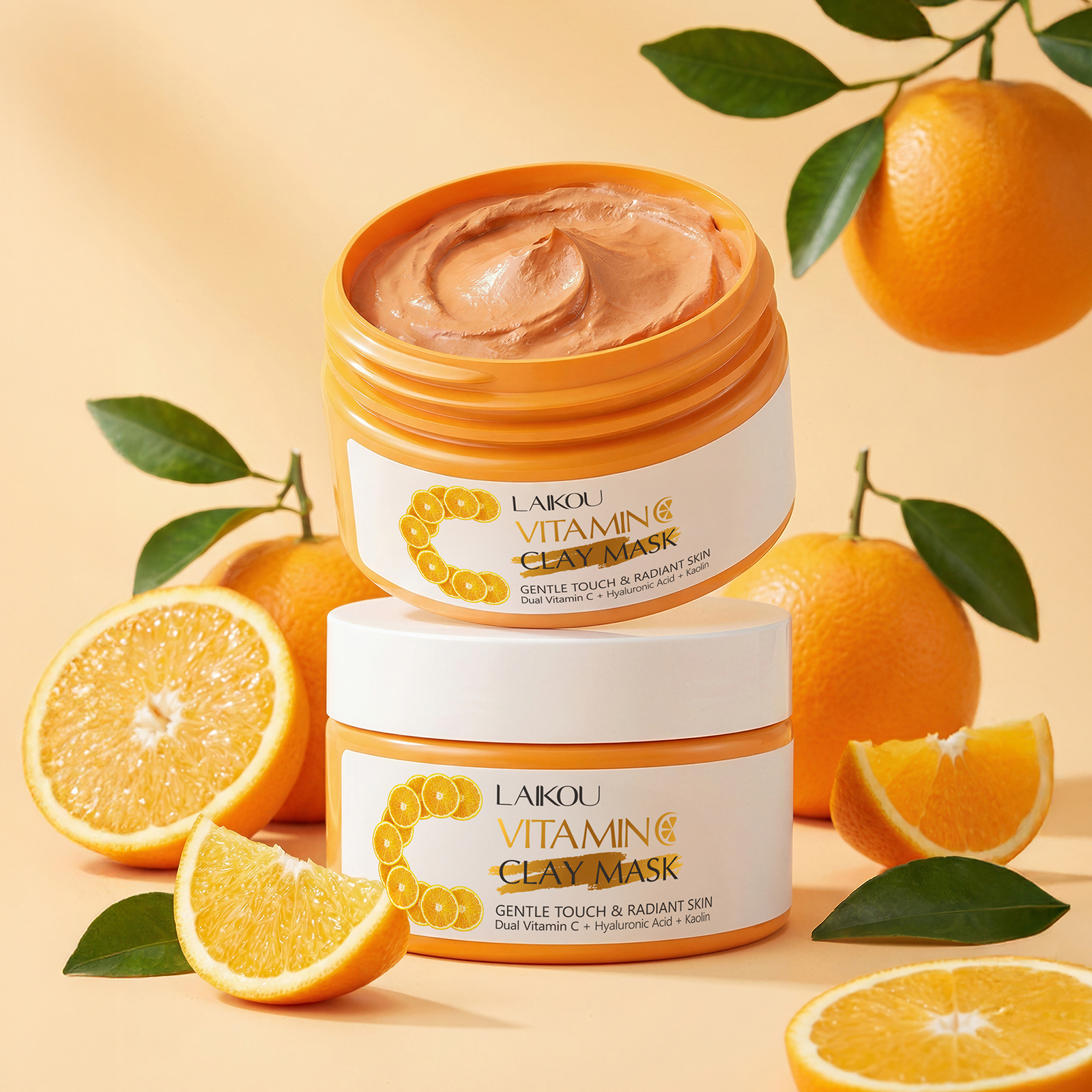LAIKOU Vitamin C Clay Mask Cla - огляд і ціна Bentonite Clay Mask