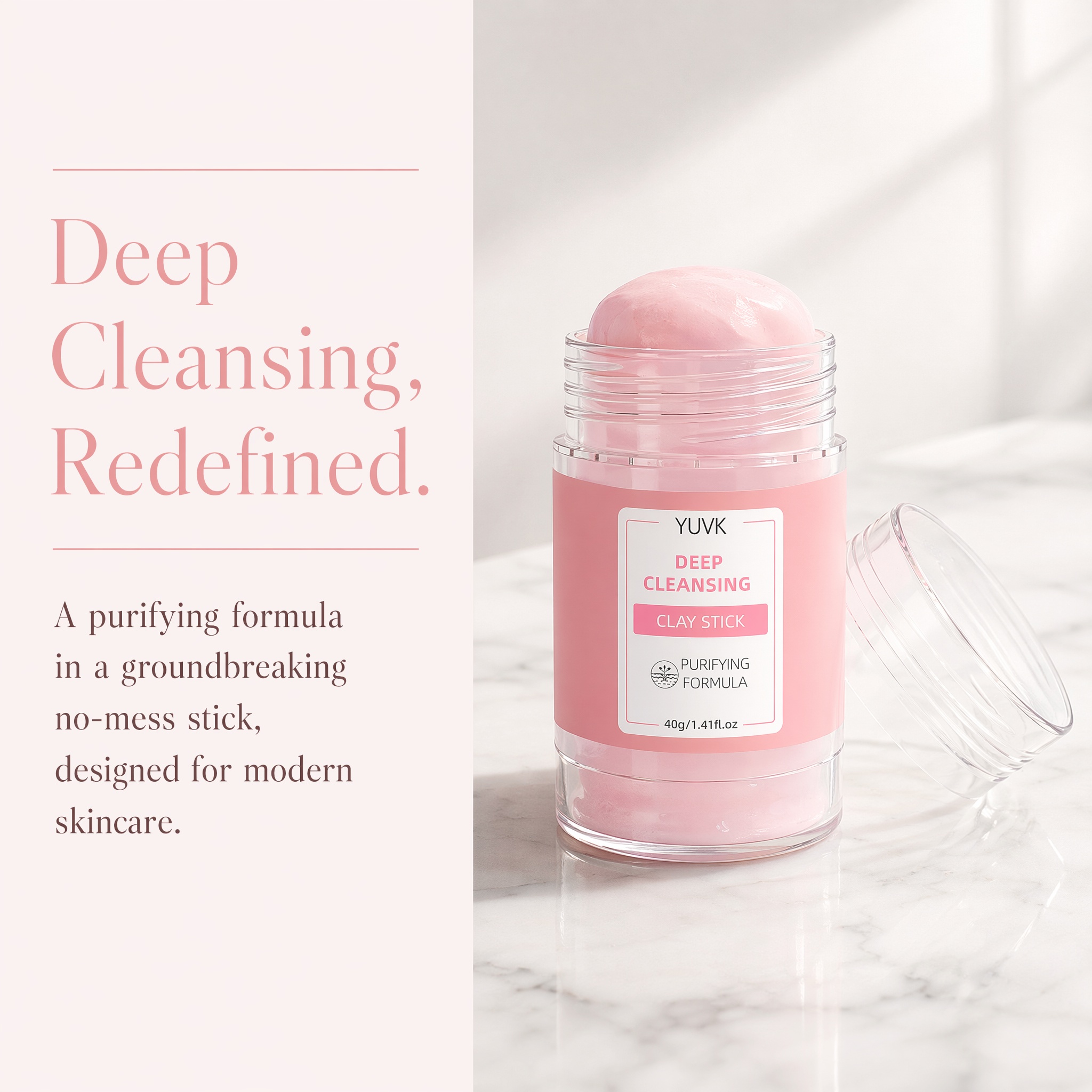 YUVK Cleansing and Moisturizin - огляд і ціна Bentonite Clay Mask