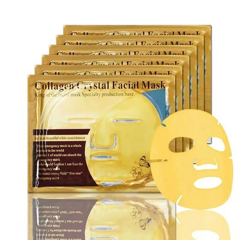 10pcs Crystal Collagen Gold Fa - огляд і ціна Bentonite Clay Mask