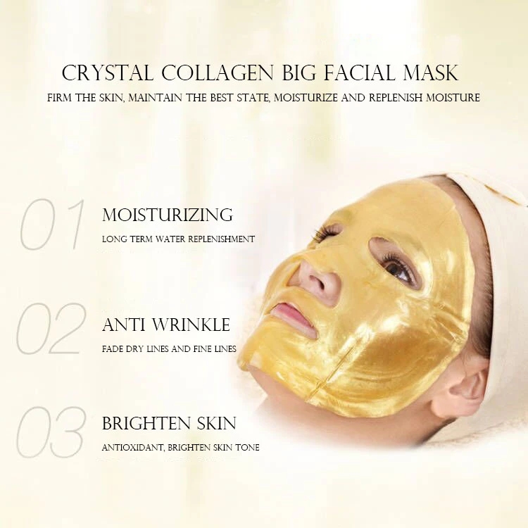 10pcs Crystal Collagen Gold Fa - огляд і ціна Bentonite Clay Mask